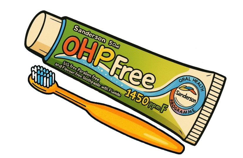 SLS Free toothpaste
