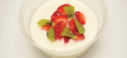Yoghurt with fruit